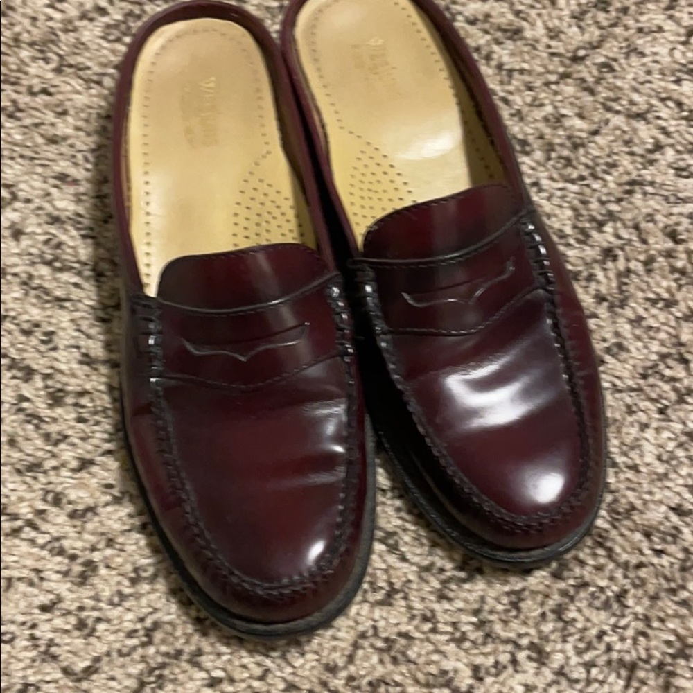 Penny loafer slides